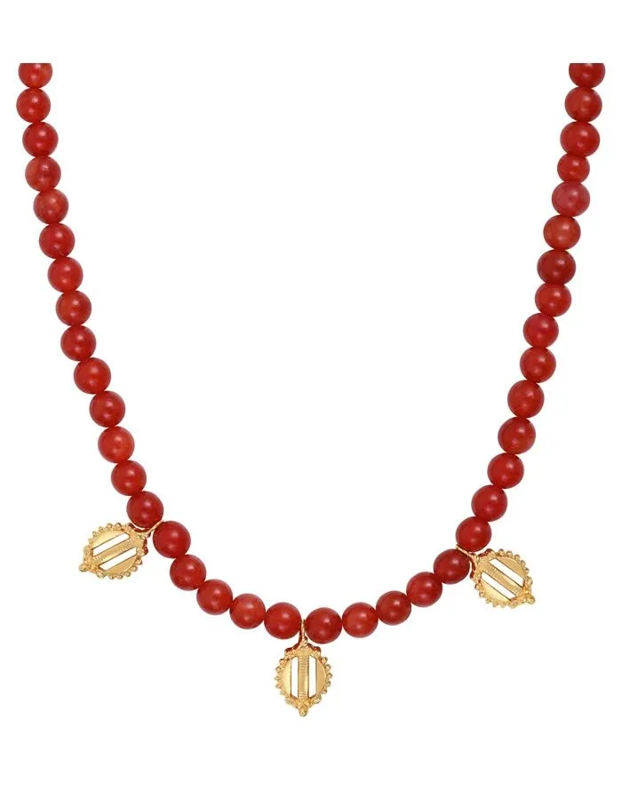 Collier Pampilles Cornaline Donatello - Image 1