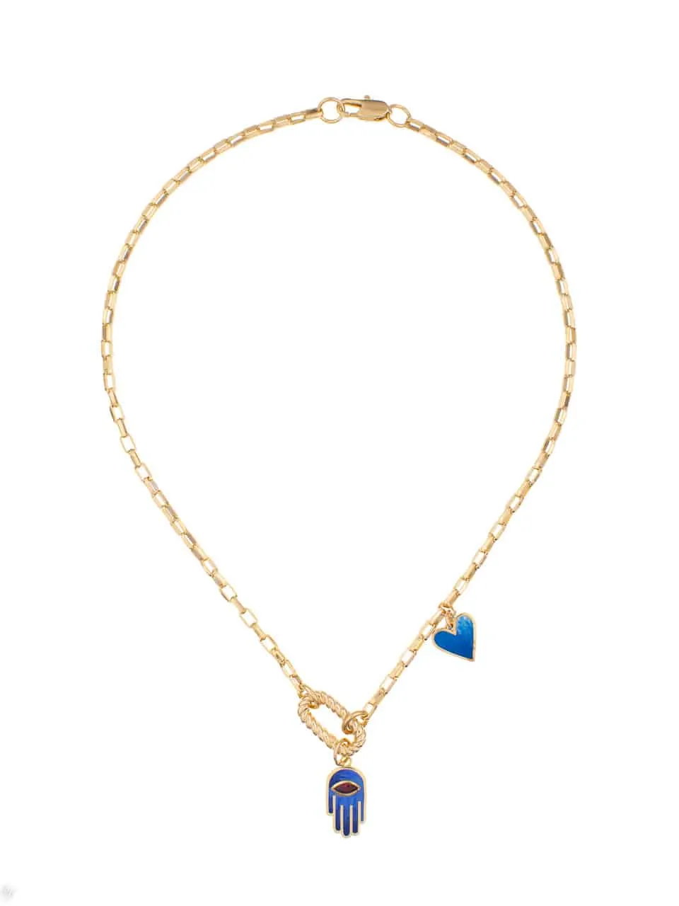Collier Multicharms Émaillé Lina - Image 1